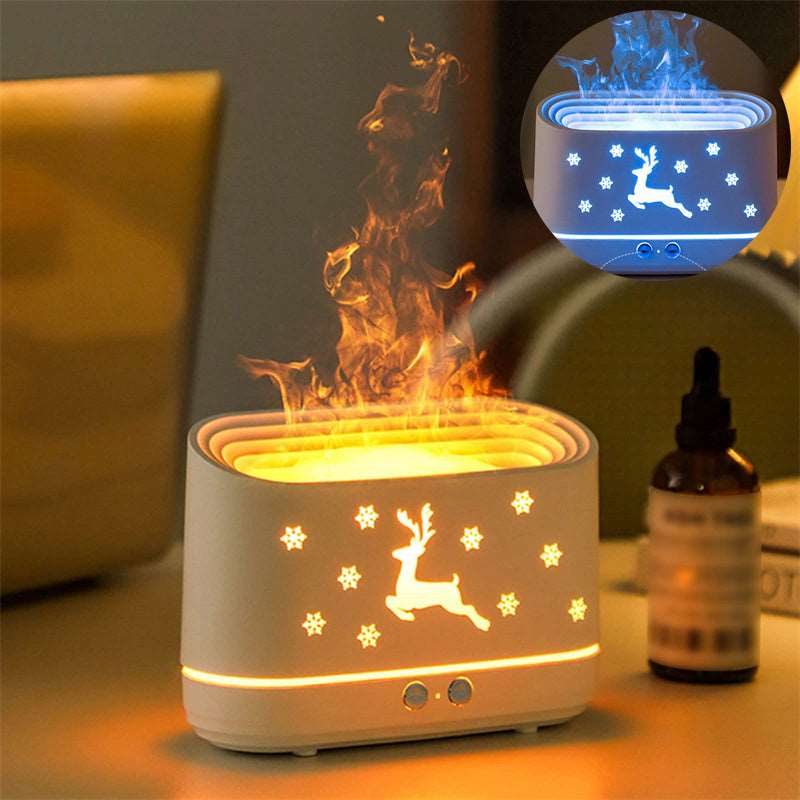 Elk Flame Humidifier Diffuser Lamp - Aeroblix