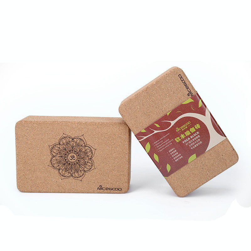 High-density Cork Yoga Brick - Aeroblix