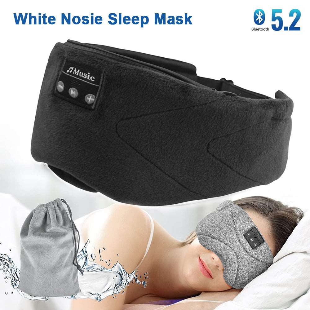 White Noise Bluetooth Sleep Eye Mask - Aeroblix