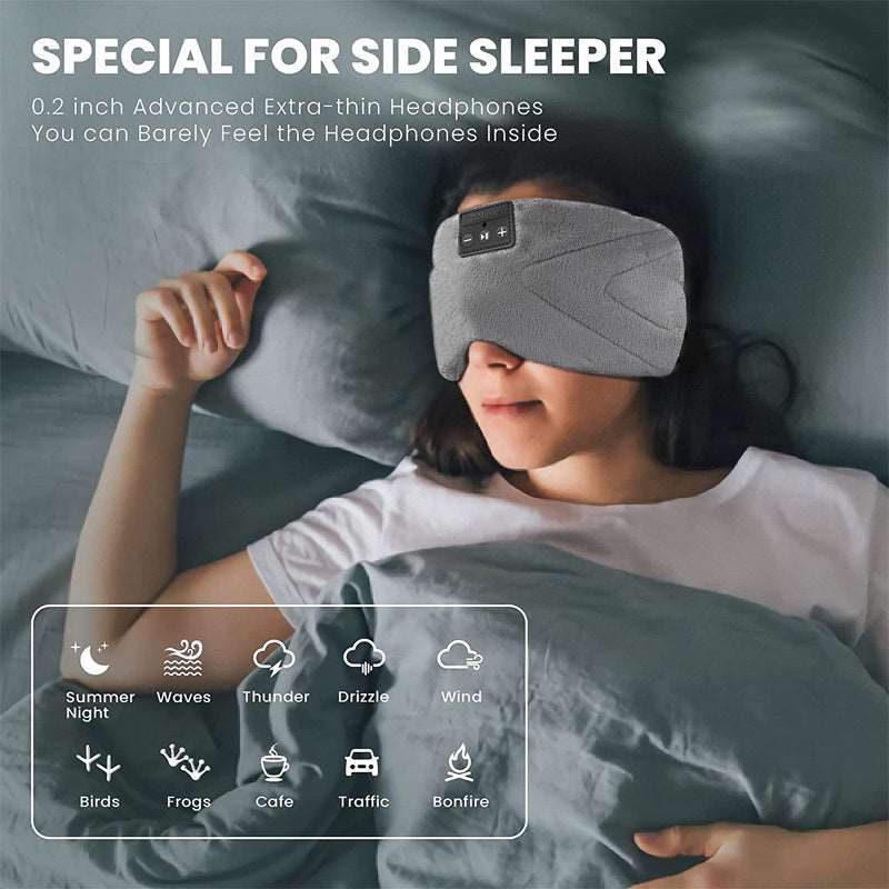 White Noise Bluetooth Sleep Eye Mask - Aeroblix